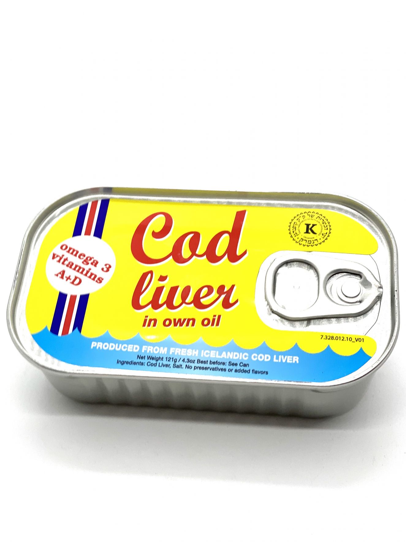 Canned food Canned Fish Codliver COD LIVER OWN OIL 121g